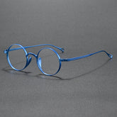 Monroe Titanium Round Glasses Frame