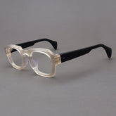Rotonya Acetate Retro Square Glasses Frame