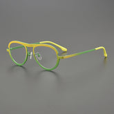 Faraj Pilot Titanium Glasses Frame