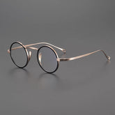 Chap Vintage Round Titanium Eyeglasses Frame