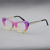 Elina Retro Cat Eye Glasses Frame