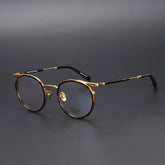 Justin Acetate Metal Round Glasses Frame