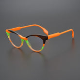 Simon Acetate Cat Eye Glasses Frame
