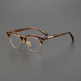 Mandek Browline Acetate Glasses Frame