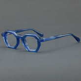 Ardel Retro Thick Acetate Glasses Frame Geometric Frames Southood Blue