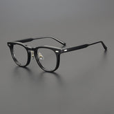 Atwell Vintage Acetate Glasses Frame Rectangle Frames Southood Black