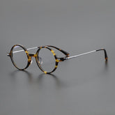 Bardo Vintage Acetate Glasses Frame Round Frames Southood Leopard