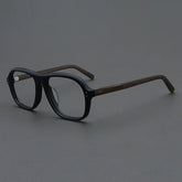 Beal Retro Acetate Eyeglasses Frame Aviator Frames Southood Matte Black Green