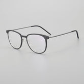 Coville Ultra light Titanium Glasses Frame Rectangle Frames Southood Gray