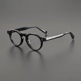 Crowe Vintage Acetate Glasses Frame Geometric Frames Southood Black