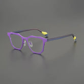 Fran Designer Titanium Glasses Frame Cat Eye Frames Southood Purple