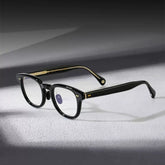 Frank Vintage Acetate Eyeglasses Frame Round Frames Southood Black