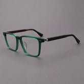 Amos Acetate Retro Square Optical Glasses Frame