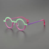 Qiao Round Titanium Glasses Frame