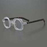 Hagly Vintage Acetate Glasses Frame Geometric Frames Southood Matte clear