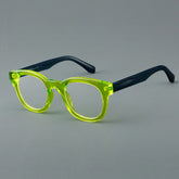 Jedi Vintage Acetate Glasses Frames Round Frames Southood Green
