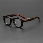 Ugo Vintage Acetate Glasses Frame Oval Frames Southood Leopard