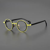 Myles Titanium Acetate Round Glasses Frame