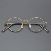 Marvel Vintage Round Titanium Glasses Frame