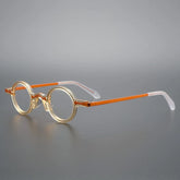 Leif Retro Small Acetate Round Glasses Frame