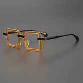 Wacleah Large Square Acetate Eyeglass Frame