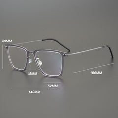 Rom Ultra Light Titanium Glasses Frame