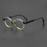 Vianet Vintage Acetate Round Glasses Frame