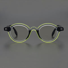 Vianet Vintage Acetate Round Glasses Frame