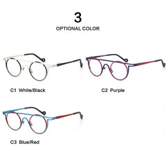 Owen Cat Eye Pure Titanium Glasses Frame