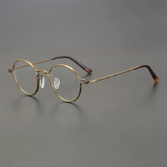 Marvel Vintage Round Titanium Glasses Frame