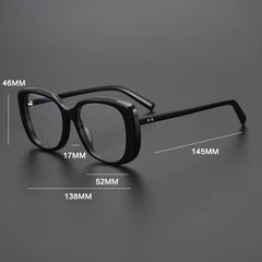 Amjed Vintage Acetate Glasses Frame