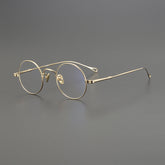 Penn Retro Round Titanium Glasses Frame