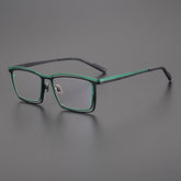 Edwy Square Titanium Glasses Frame