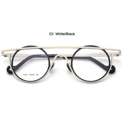 Owen Cat Eye Pure Titanium Glasses Frame