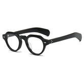 Axel Retro Acetate Glasses Frame Geometric Frames Southood Black