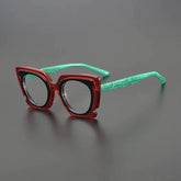 Cyndi Acetate Glasses Frame Cat Eye Frames Southood Black