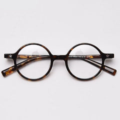 Kirk Acetate Retro Round Glasses Frame
