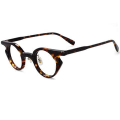 Vernon Retro Round Acetate Glasses Frame