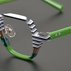 Malloy New Acetate Geometric Glasses Frame
