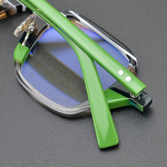 Malloy New Acetate Geometric Glasses Frame