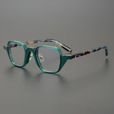 Nellie Acetate Geometric Glasses Frame