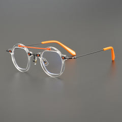 Kevin Vintage Titanium Glasses Frame