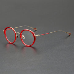 Flynn Acetate Titanium Glasses Frame