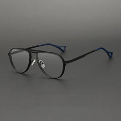 Porro Vintage Alloy Eyeglasses Frame