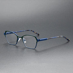 Burhan Vintage Alloy Eyeglasses Frame