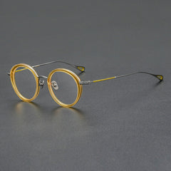 Flynn Acetate Titanium Glasses Frame