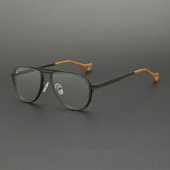 Porro Vintage Alloy Eyeglasses Frame
