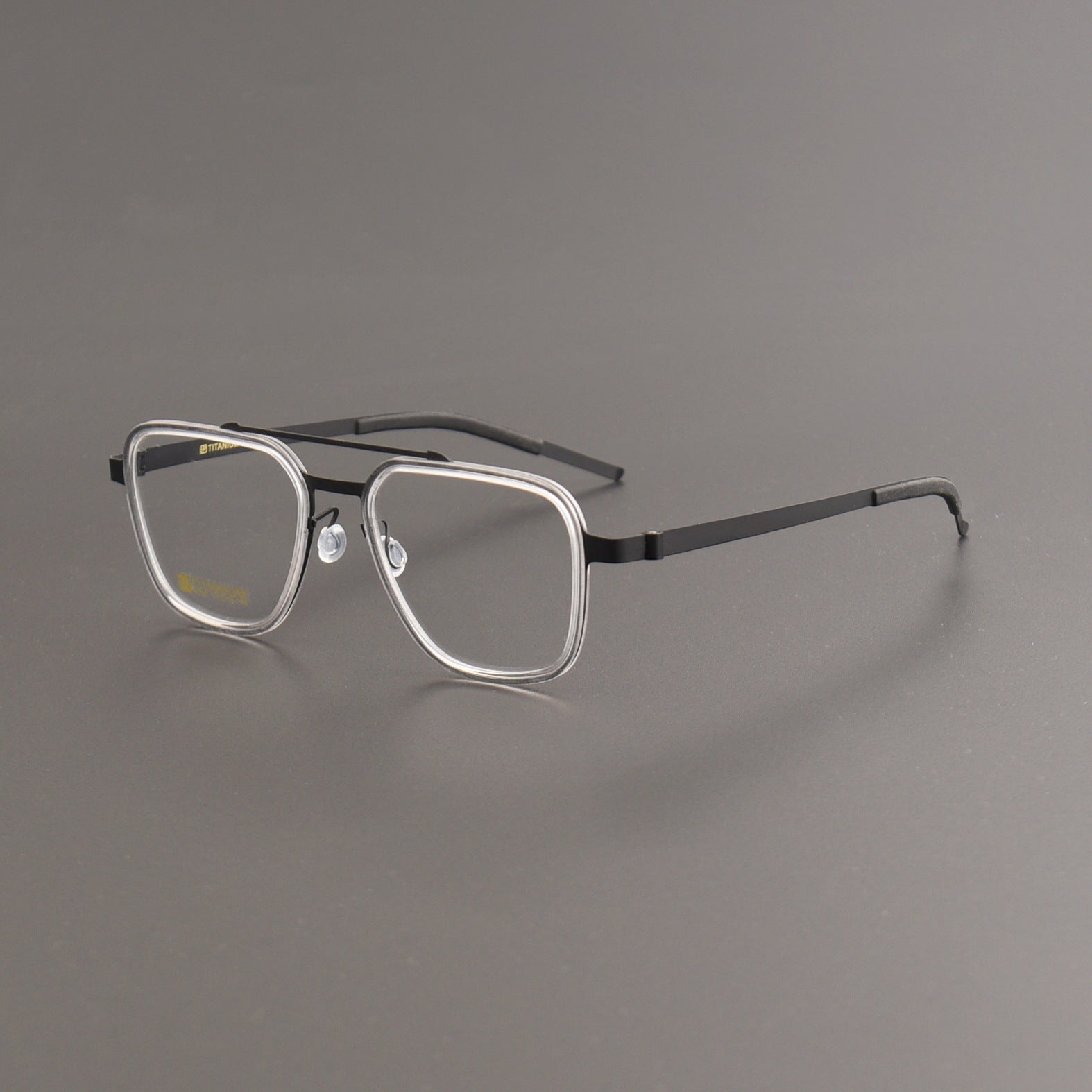 Teerayut Titanium Rectangle Glasses Frame