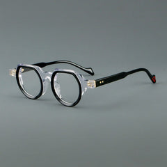 Senn Vintage Geometric Acetate Glasses Frame