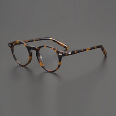 Raed Retro Round Acetate Glasses Frame